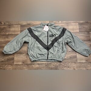 US ARMY Jacket Uniform Wind Water Resistant Size M Short